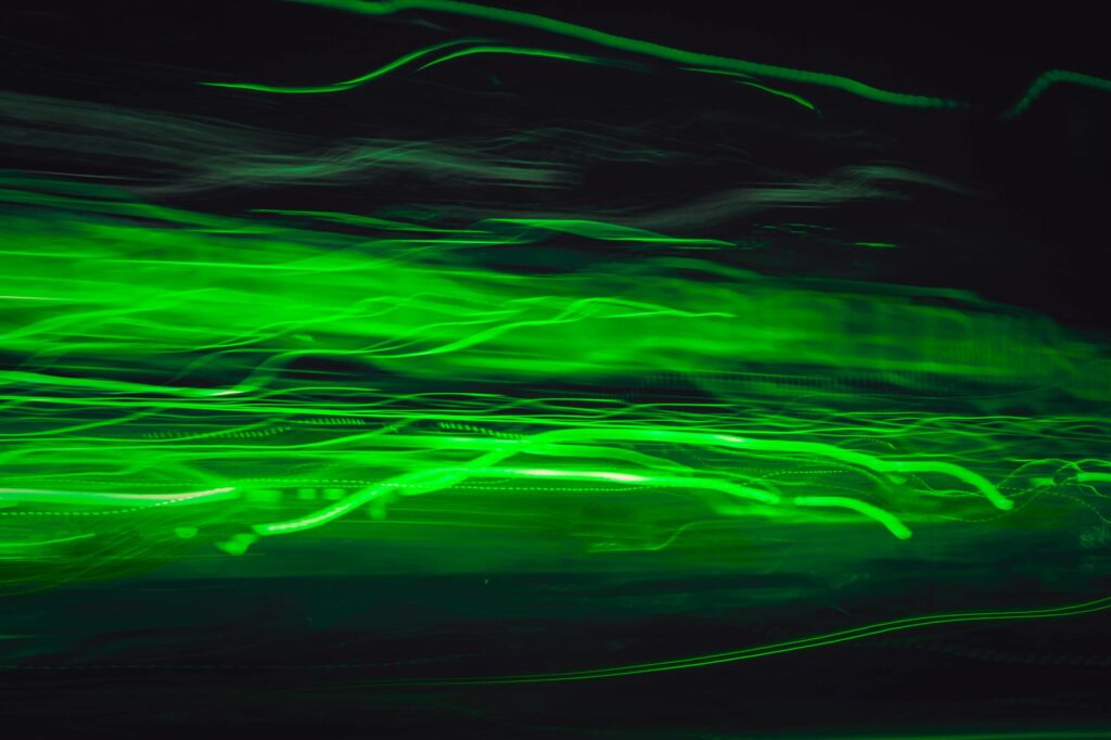 Green flushes.